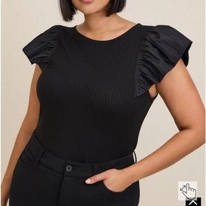 Torrid Super Soft Ruffle Top